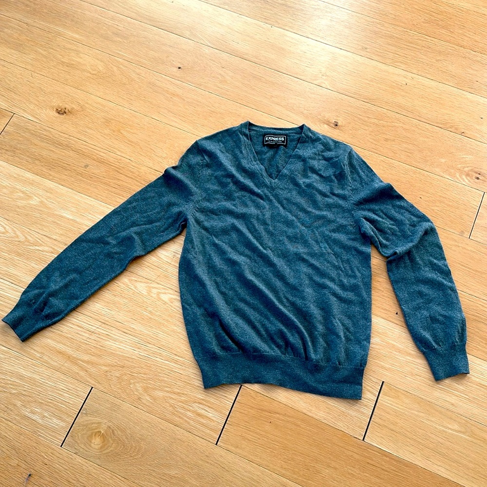 Italian Marino Wool neck sweater